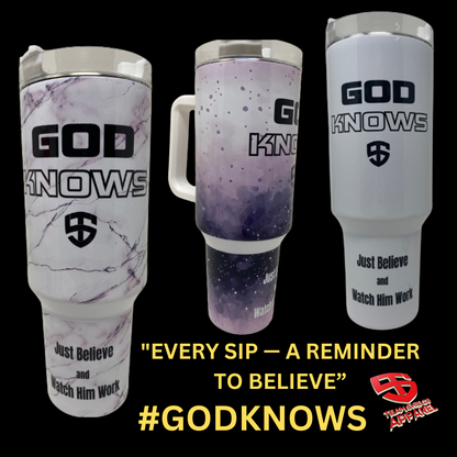 God Knows 40 oz Insulated Mug