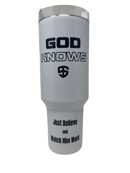 God Knows 40 oz Insulated Mug