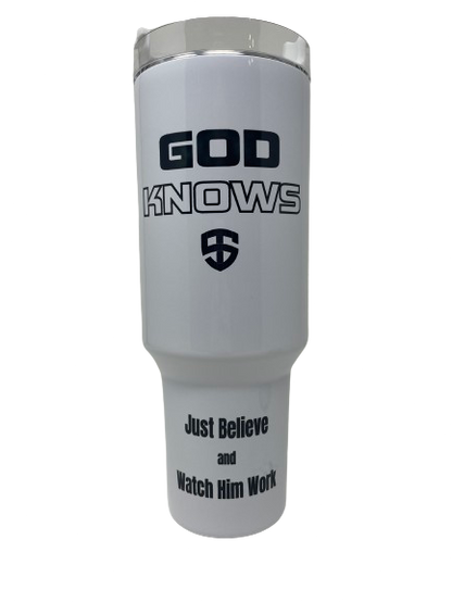 God Knows 40 oz Insulated Mug