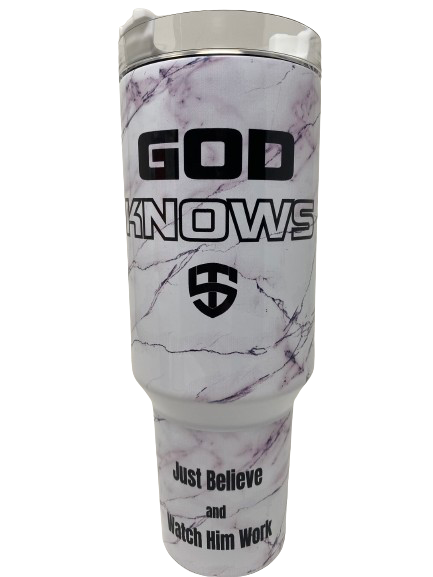 God Knows 40 oz Insulated Mug