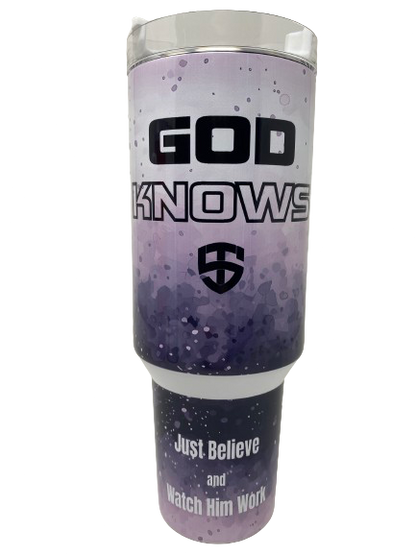 God Knows 40 oz Insulated Mug